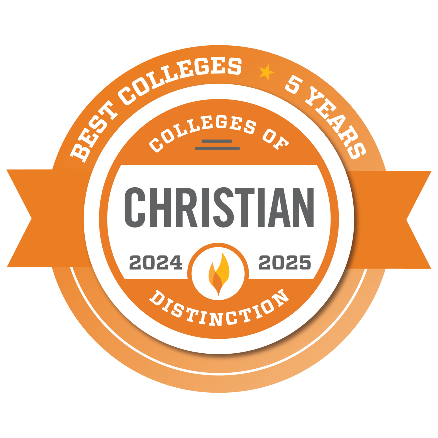 Badge from Christian College of Distinction