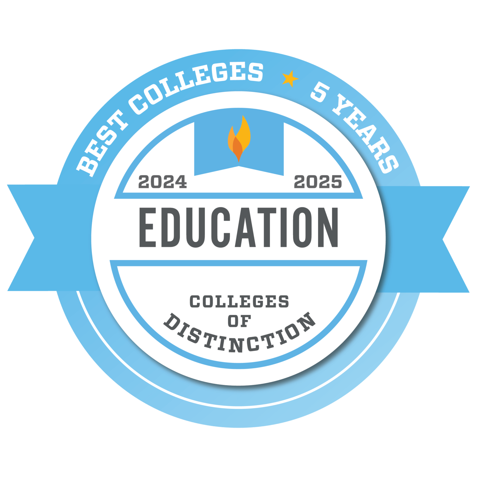 Badge from Education College of Distinction