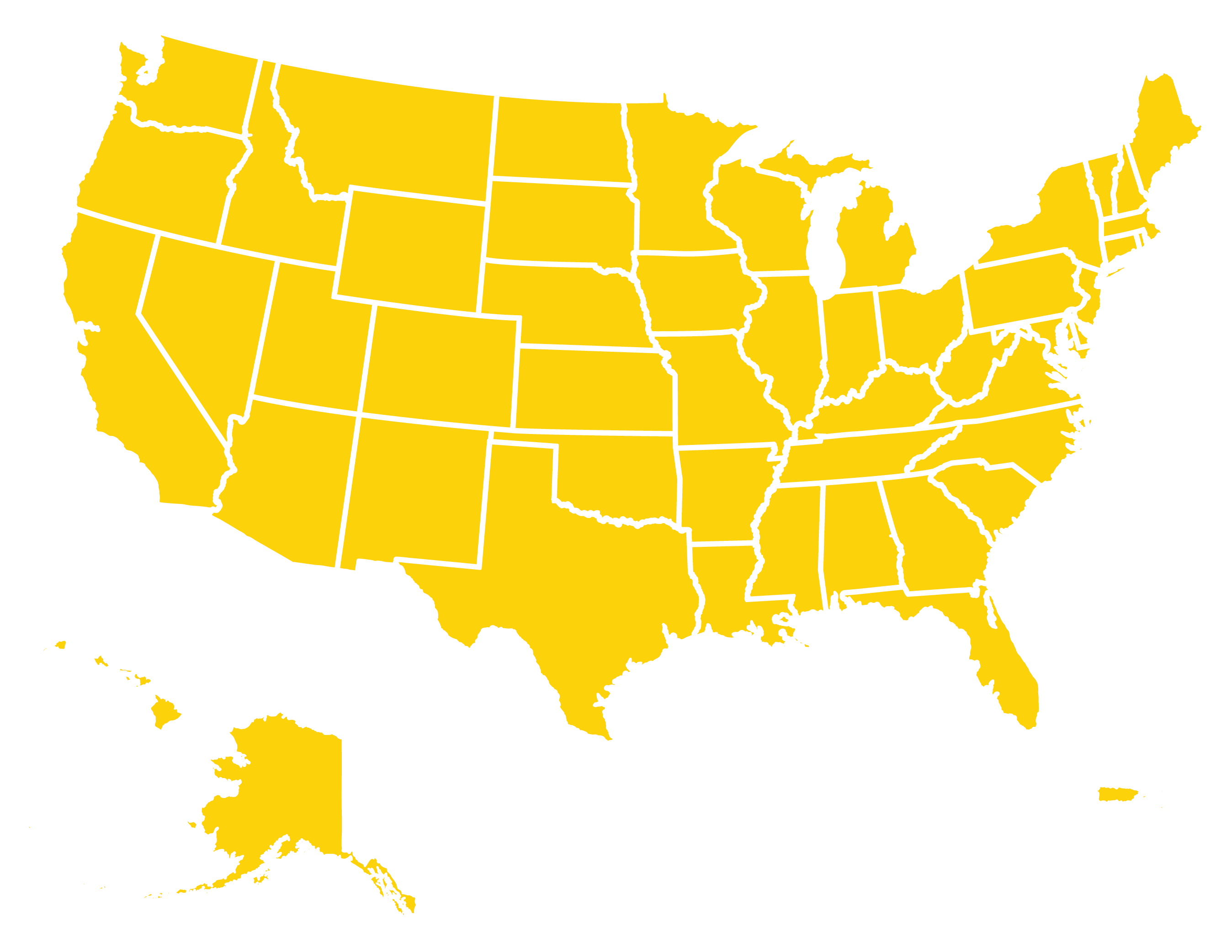 Map of United States