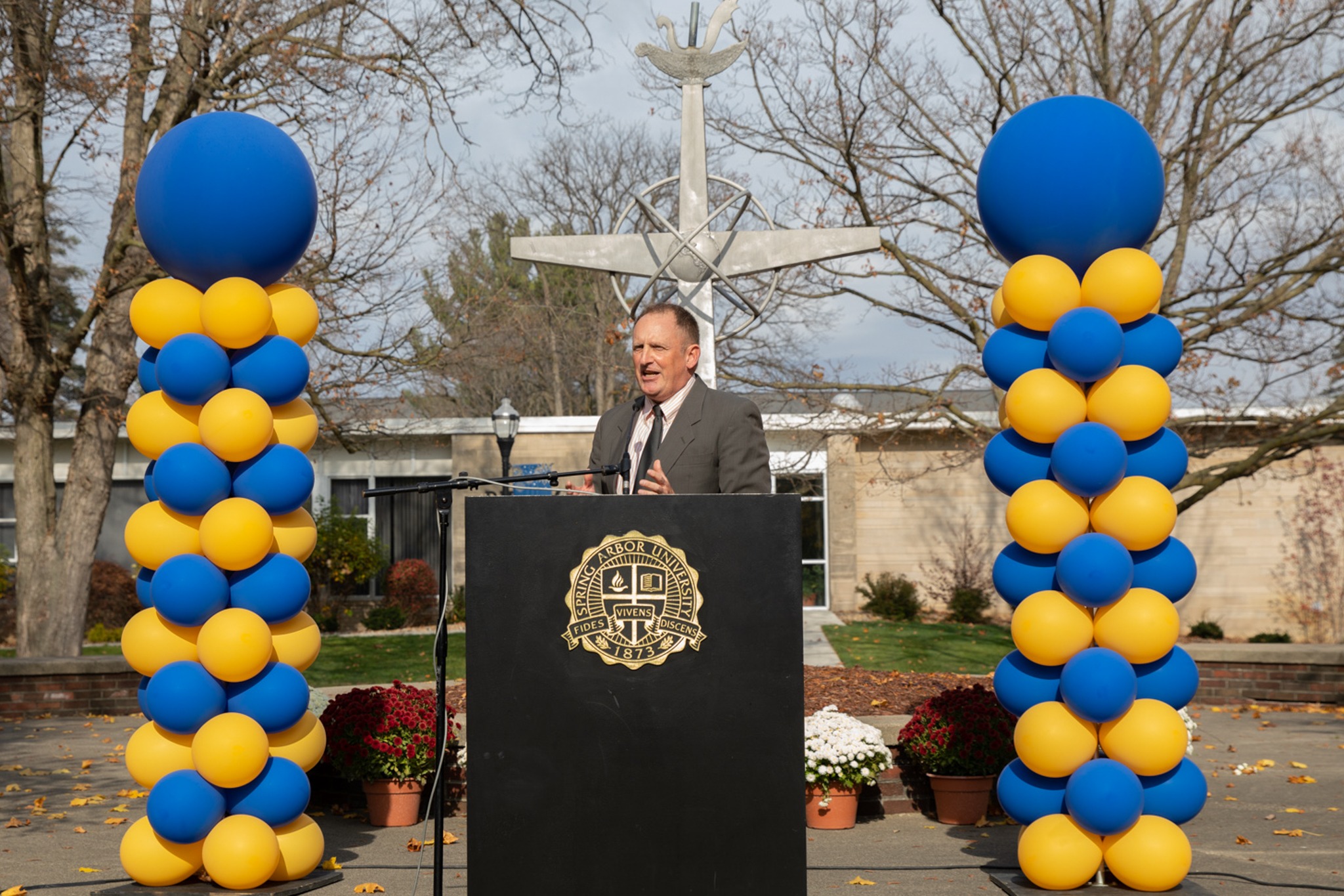 Dr. Brent Ellis, President of Spring Arbor University