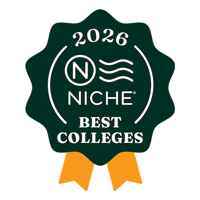 Niche digital badge for best colleges 2026
