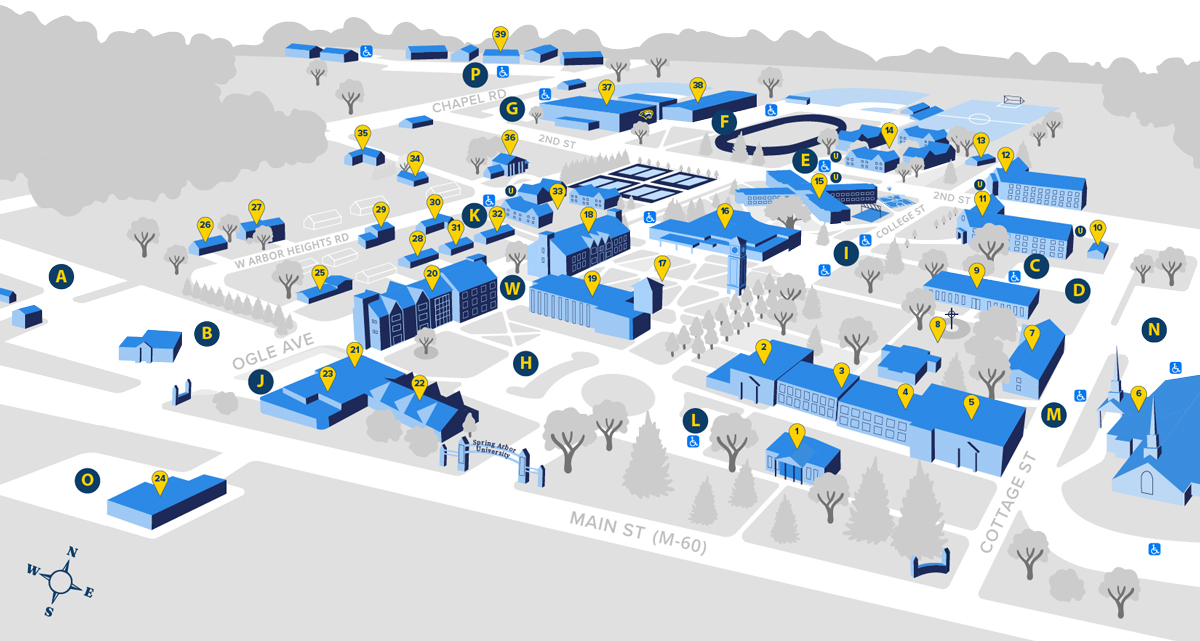Map of Campus